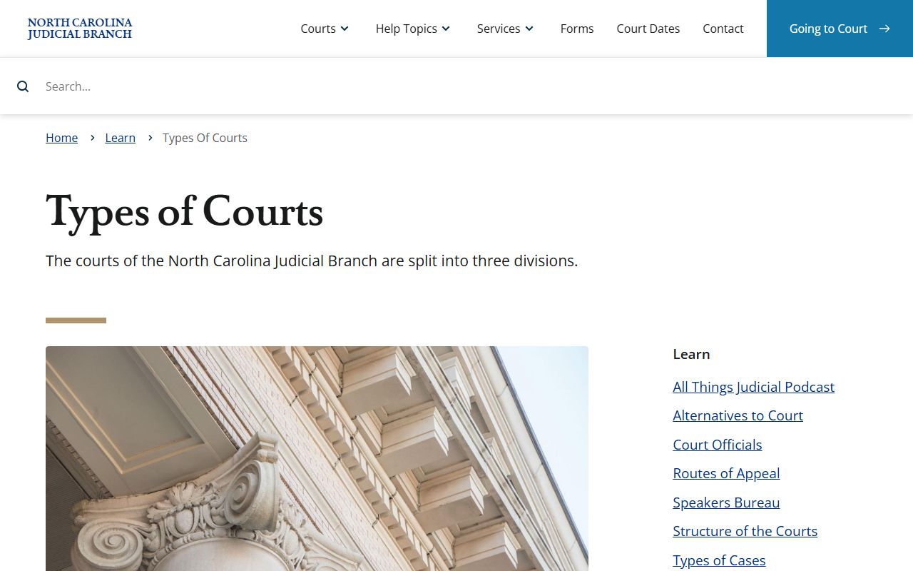 Henderson County District Court court types