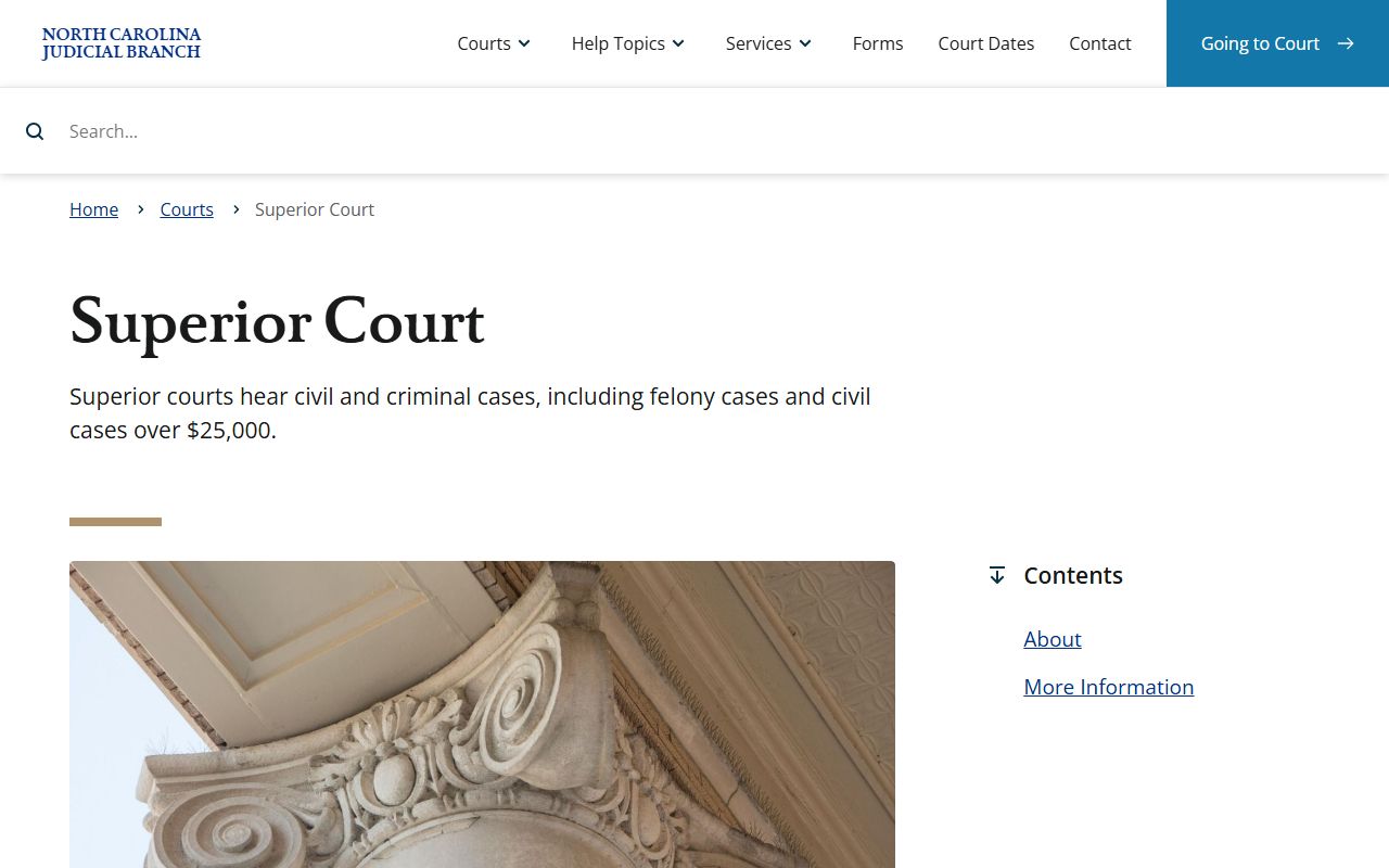 Henderson County District Court Superior Court comparison