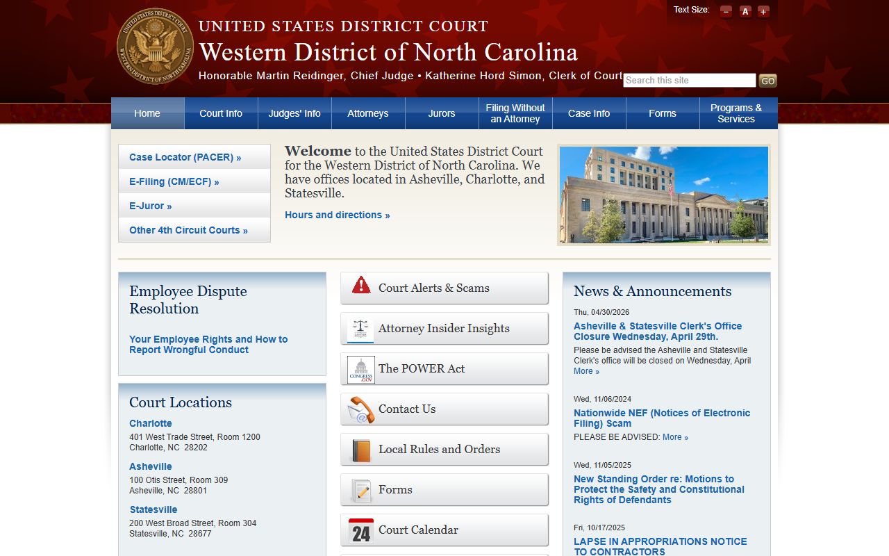 Henderson County probate records federal court distinction